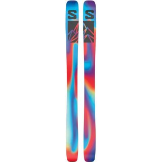 Salomon Herren All-Mountain Ski N QST BLANK Illusion - Illusionsblau/Pastell-Neonblau 3/Po