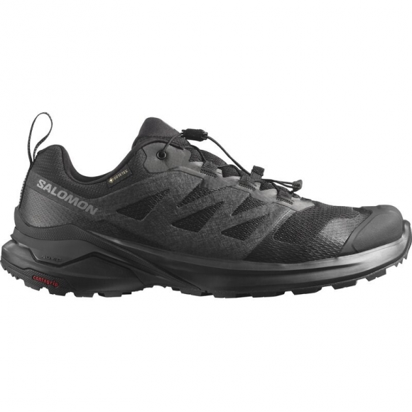 Salomon Herren Trailrunningschuhe SHOES X-ADVENTURE GTX - Schwarz/Schwarz/Schwarz