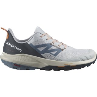 Salomon Herren Multifunktionsschuhe SHOES OUTpulse GTX Pearl - Perlblau/Chinablau/Korallengold
