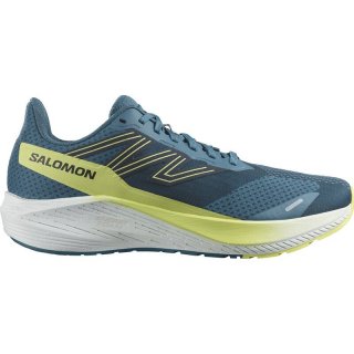Salomon Herren Laufschuhe SHOES AERO BLAZE Blue - Blaue Asche/Sonnige Limette/Dunkel Saphir