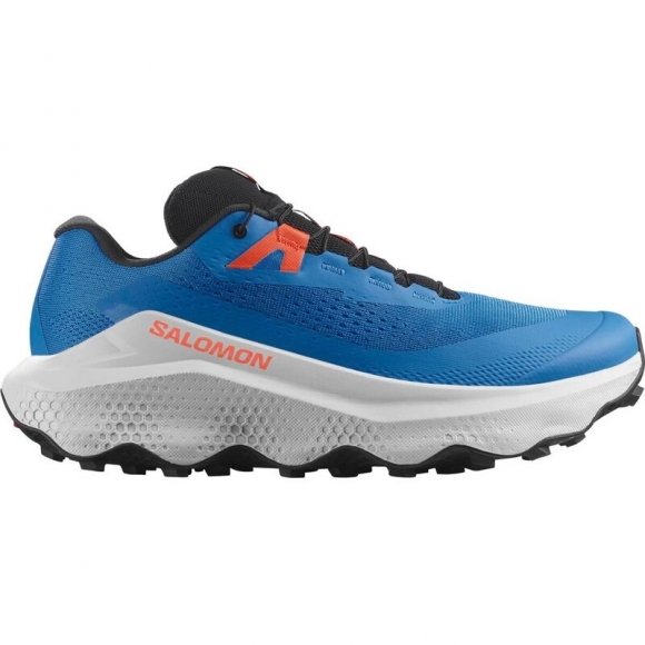 Salomon Herren Trailrunningschuhe SHOES ULTRA GLIDE 3 - Französischblau/Mondfelsen/Kirschtomate
