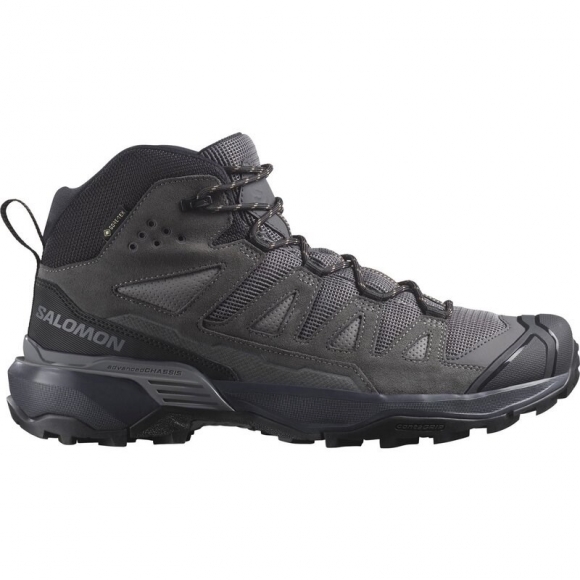 Salomon Herren Multifunktionsstiefel SHOES X ULTRA 360 LTR MID GTX - Castlerock/Asphalt/Seetang