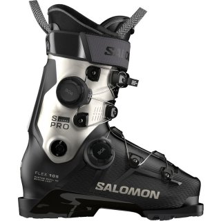 Salomon Damen Ski-Schuhe ALP. BOOTS - Schwarz/Hellbronzemetallic/Schwarz