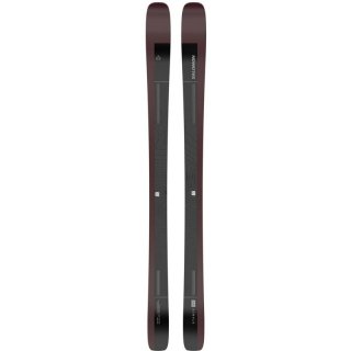 Salomon Herren All-Mountain Ski N STANCE 90 - Black/Burgundy Metallic