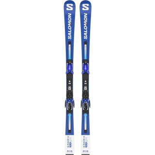 Salomon Kinder Racing Ski NX - Rennblau/Weiß
