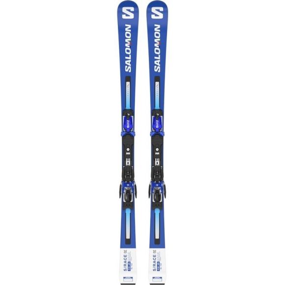 Salomon Kinder Racing Ski NX - Rennblau/Weiß
