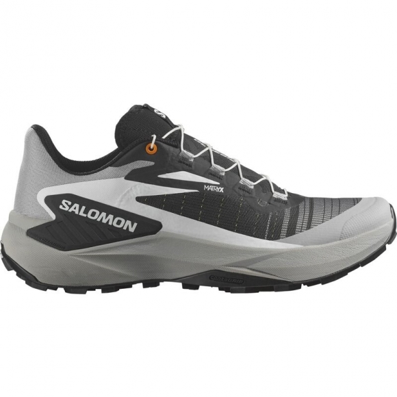 Salomon Herren Trailrunningschuhe SHOES GENESIS - Schwarz/Legierung/Kurkuma