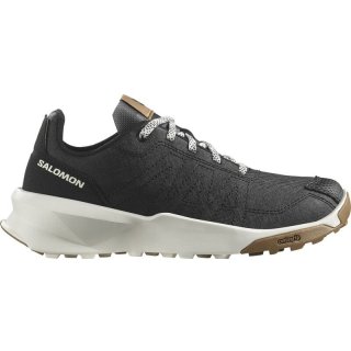 Salomon Kinder Trekkinghalbschuhe SHOES PATROL PLAY JUNIOR - Schwarz/Vanilleeis/Brauner Zucker