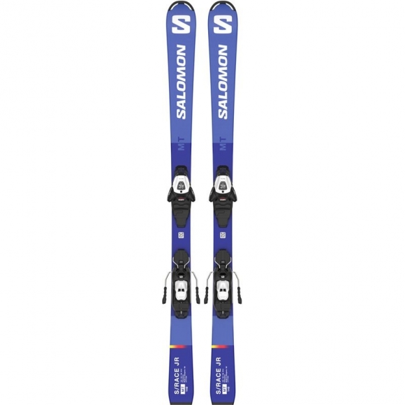Salomon Kinder Racing Ski L - Race Blue/Weiß