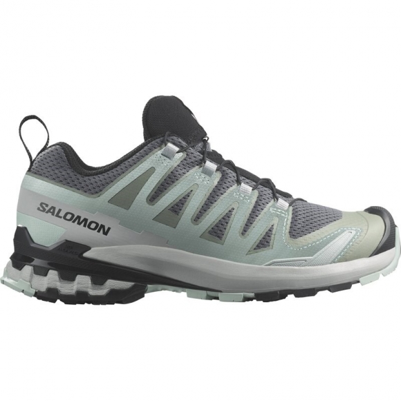 Salomon Damen Trailrunningschuhe SHOES XA PRO 3D V9 W - Stiller Schatten/Lilie Pad/Blue Haze