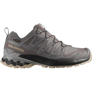 Salomon Damen Trailrunningschuhe SHOES XA PRO 3D V9 GTX W - Pflaumenkätzchen/Schwarz/Möwe