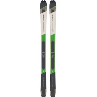 Salomon Herren Freeride Ski T MTN 86 PRO + Skins Ptl - Rainy Day/Black/Pastel Neon Green 1