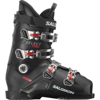 Salomon Herren Ski-Schuhe ALP. BOOTS SELECT WIDE R80 - Schwarz/Beluga/Chinesischrot