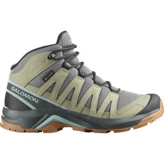 Salomon Damen Multifunktionsstiefel SHOES X-ADVENTURE RECON MID GTX W - Sedona Sage/Seagrass/Turmaline
