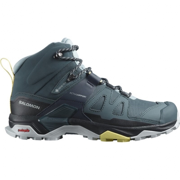 Salomon Damen Multifunktionsstiefel SHOES X ULTRA 4 MID GTX W - Sternengucker/Carbon/Steinblau