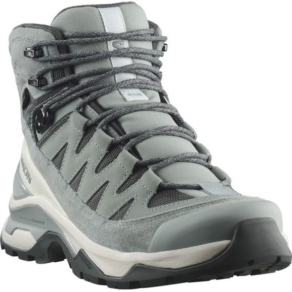 Salomon Damen Trekkingstiefel SHOES QUEST ECHO GTX W - Grünes Milieu/Eiszapfen/Urban Chic