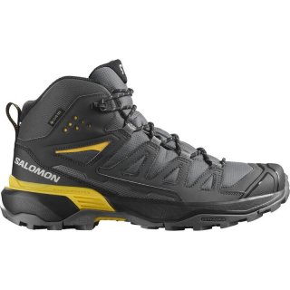 Salomon Herren Multifunktionsstiefel SHOES X ULTRA 360 MID GTX - Castlerock/Schwarz/Scharfer Senf