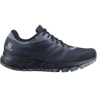 Salomon Damen Trailrunningschuhe TRAILSTER 2 - Blau/Dunkelblau/Schwarz/Grau