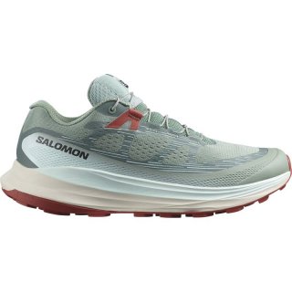 Salomon Damen Trailrunningschuhe SHOES ULTRA GLIDE 2 W - Seerosenblatt/Gebleichtes Aquamarin/Scharfe Sauce