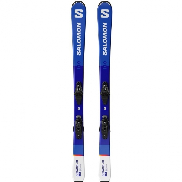 Salomon Kinder All-Mountain Ski L - Rennblau/Weiß