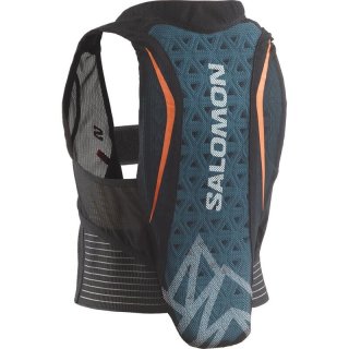 Salomon Schoner BACK PROTE FLEXCELL PRO JR - Schwarz/Flammenblau