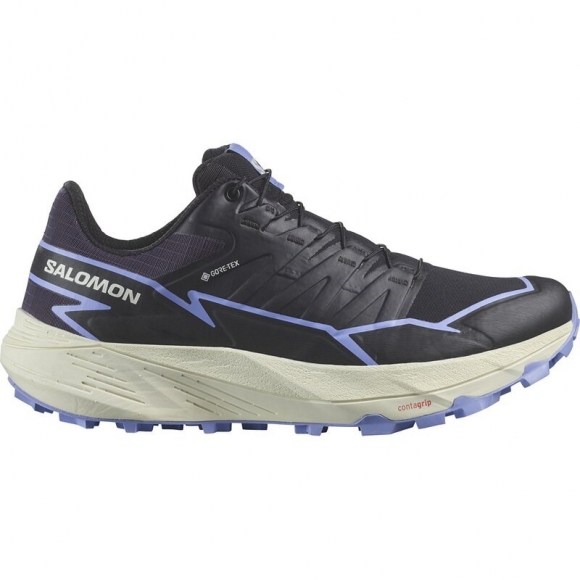 Salomon Damen Trailrunningschuhe SHOES THUNDERCROSS GTX W - Schwarz/Nachtschatten/Hortensie
