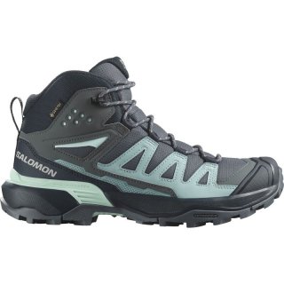 Salomon Damen Trekkingstiefel SHOES X ULTRA 360 MID GTX W - Turbulenz/Kohlenstoff/Turmalin