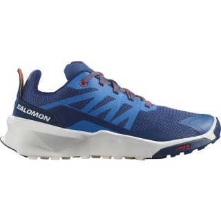 Salomon Kinder Trekkinghalbschuhe SHOES PATROL J Dark - Dunkelblau/Französischblau/Weiß