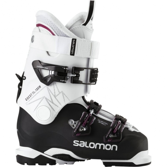Salomon Damen Skistiefel Quest Pro 100 CS W - Weiß/Schwarz/Lila