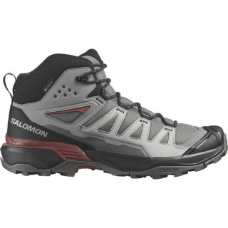 Salomon Herren Multifunktionsstiefel SHOES X ULTRA 360 MID GTX - Zinn/Schwarz/Gebranntes Henna