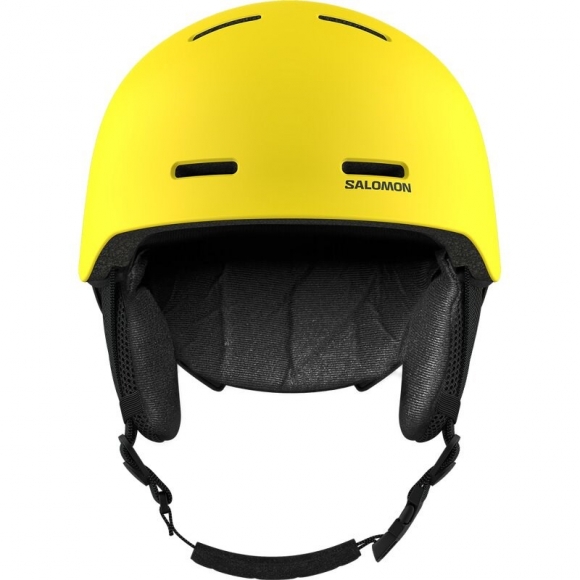 Salomon Kinder Helm HELMET ORKA Vibrant - Leuchtendes Gelb