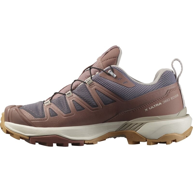 Salomon Damen Multifunktionsschuhe SHOES X ULTRA 360 EDGE GTX W - Excalibur/Wurzelholz/Silberne Wolke
