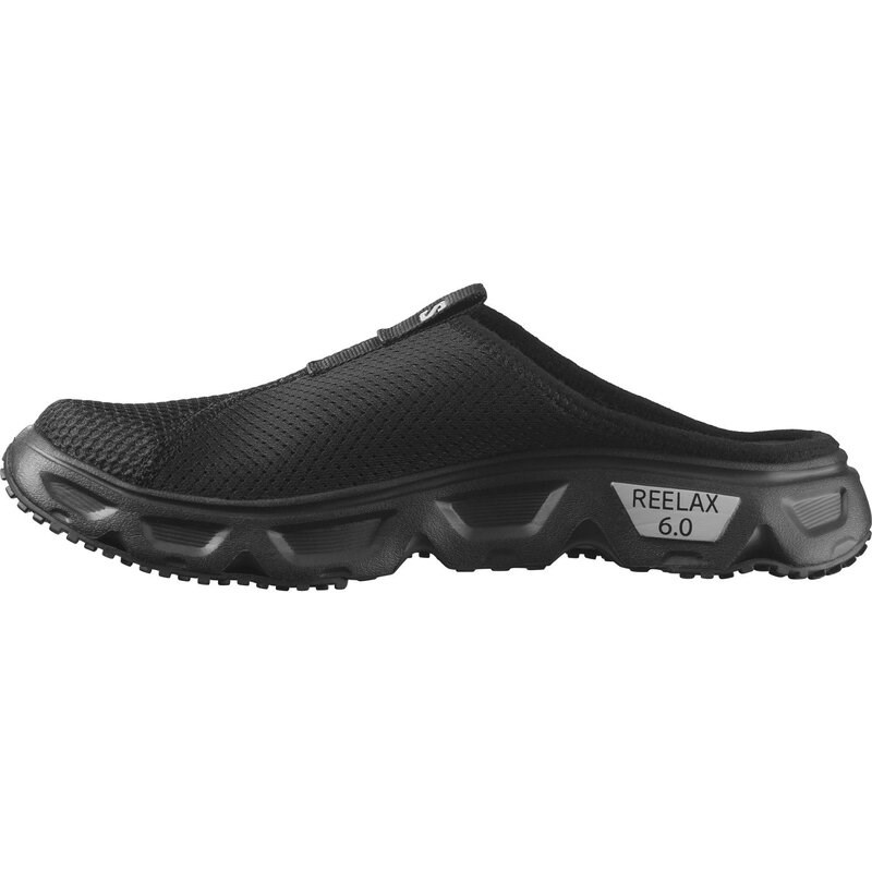 Salomon Herren Freizeitschuhe SHOES REELAX SLIDE 6.0 - Schwarz/Schwarz/Legierung