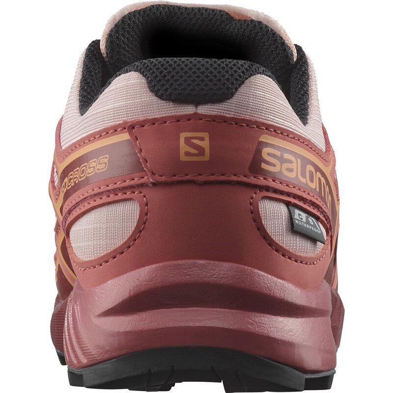 Salomon Kinder Multifunktionsschuhe SHOES SPEEDCROSS CSWP J - Englische Rose/Rindsleder/Cantaloupe