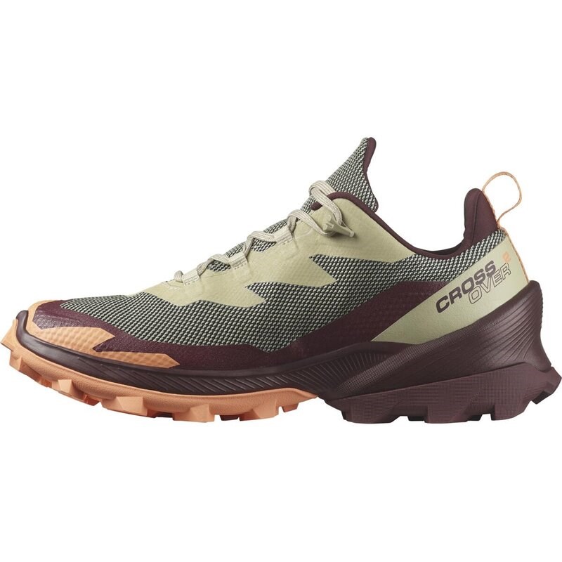 Salomon Damen Multifunktionsschuhe SHOES CROSS OVER 2 GTX W - Luzerne/Cantaloupe/Bitterschokolade