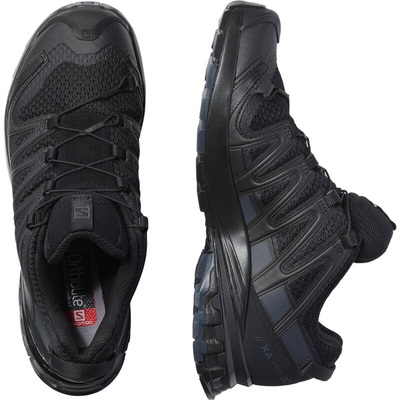 Salomon Damen Trailrunningschuhe XA PRO 3D - Black/Phantom/Ebony