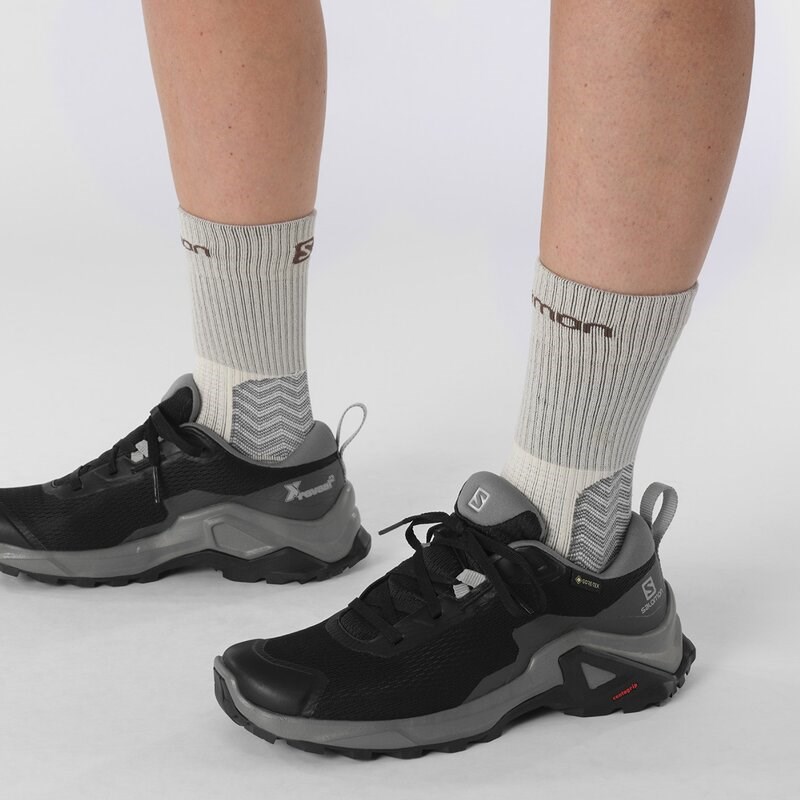 Salomon Damen Multifunktionsschuhe SHOES X REVEAL 2 GTX W - Schwarz/Magnet/Steinbruch