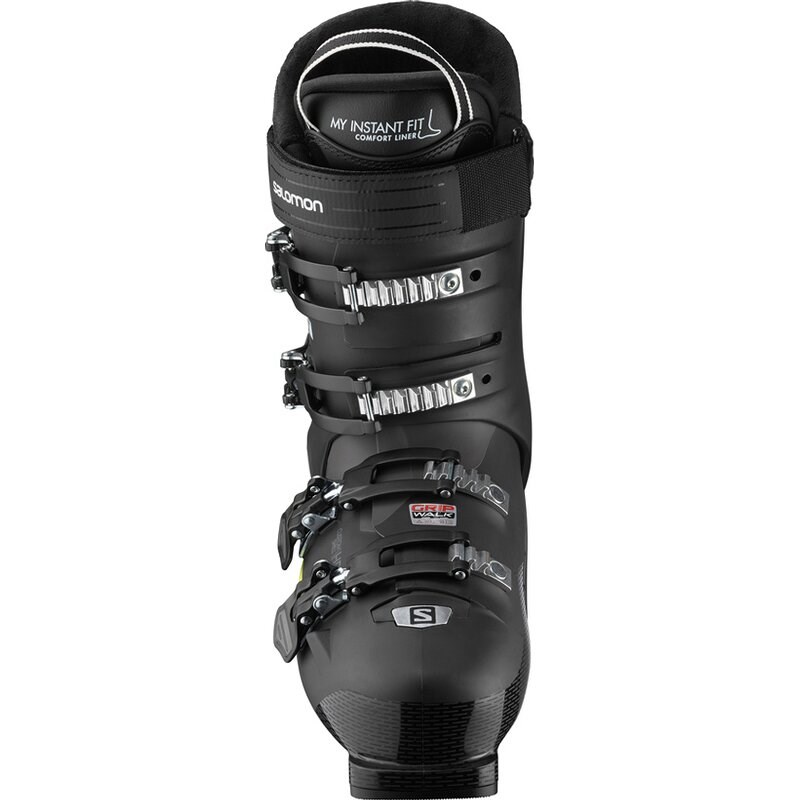 Salomon Herren Skischuhe - SCHWARZ/Anthrazit/Säuregrün