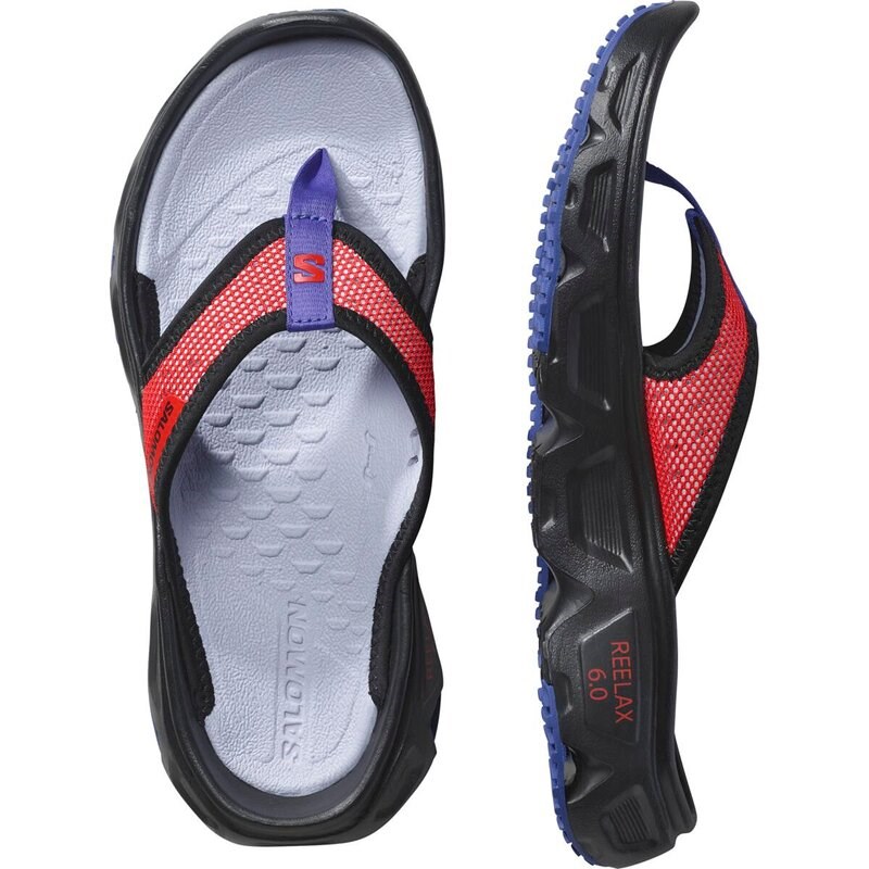 Salomon Damen Freizeitschuhe SHOES REELAX BREAK 6.0 W - Kosmischer Himmel/Schwarz/Flammenrot