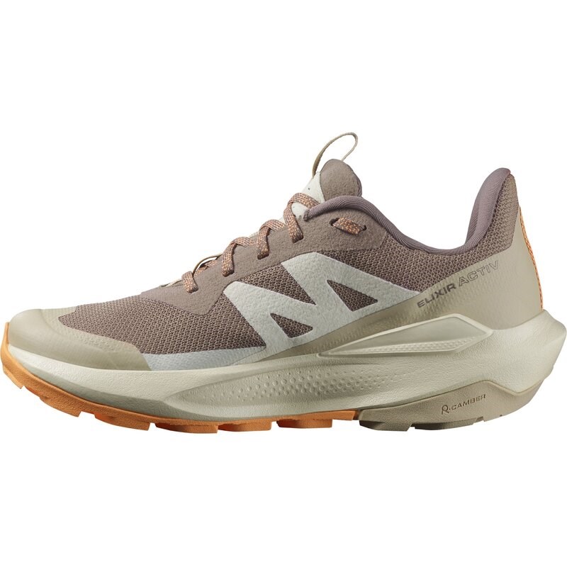 Salomon Damen Multifunktionsschuhe SHOES ELIXIR ACTIV GTX W - Falke/Weißer Pfeffer/Papaya