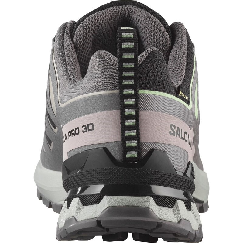 Salomon Damen Trailrunningschuhe SHOES XA PRO 3D V9 GTX W - Schwarz/Patinagrün/Grauviolett