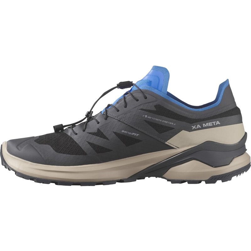 Salomon Herren Trailrunningschuhe SHOES XA META GORE-TEX MIF - Schwarz/Oxford Tan/Französischblau