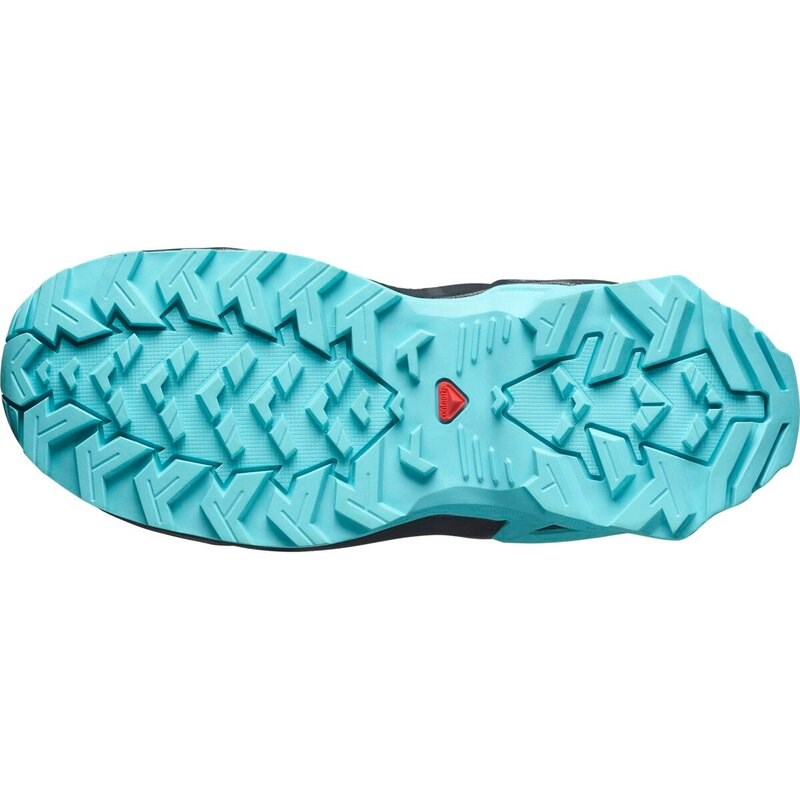 Salomon Kinder Walkingschuhe SHOES X ULTRA GTX J Blue - Blau Curaçao/Turbulenz/Gelbe Iris