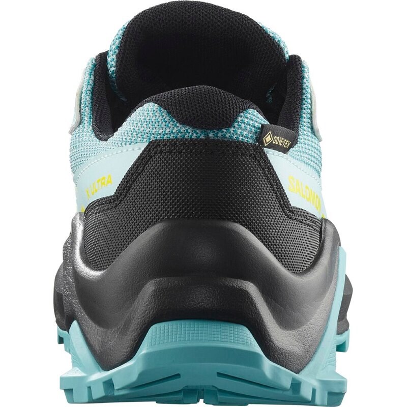 Salomon Kinder Walkingschuhe SHOES X ULTRA GTX J Blue - Blau Curaçao/Turbulenz/Gelbe Iris