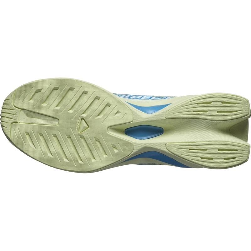 Salomon Herren Laufschuhe SHOES SPECTUR 2 Sh - Scharfes Grün/Diva-Blau/Limettencreme
