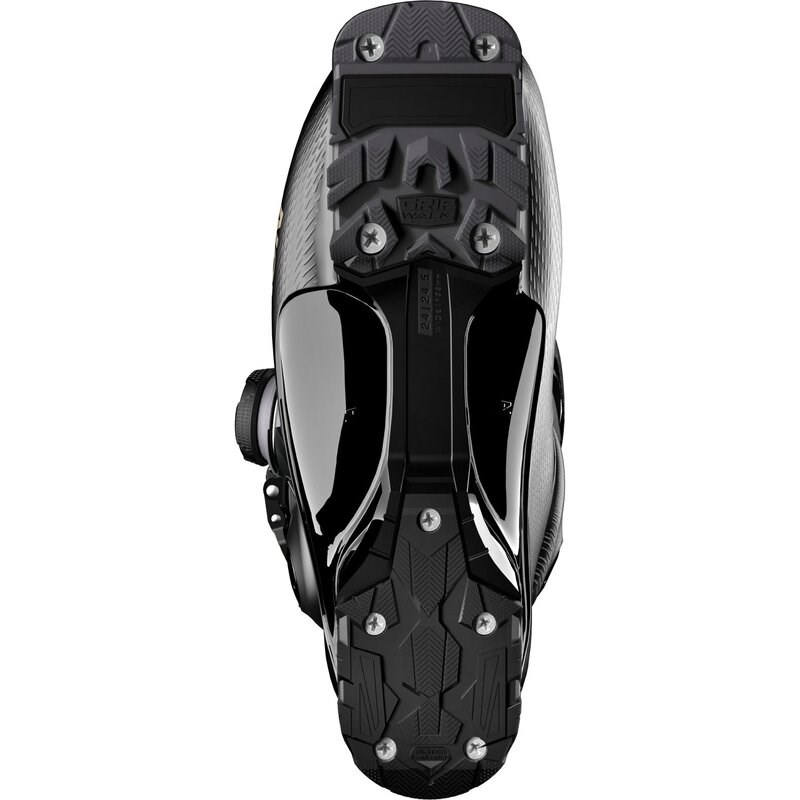 Salomon Damen Ski-Schuhe ALP. BOOTS - Schwarz/Schwarz/Hellbronze Metallic