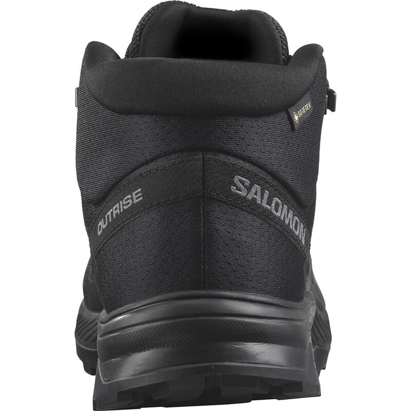 Salomon Herren Multifunktionsstiefel SHOES OUTRISE MID GTX - Schwarz/Schwarz/Phantom