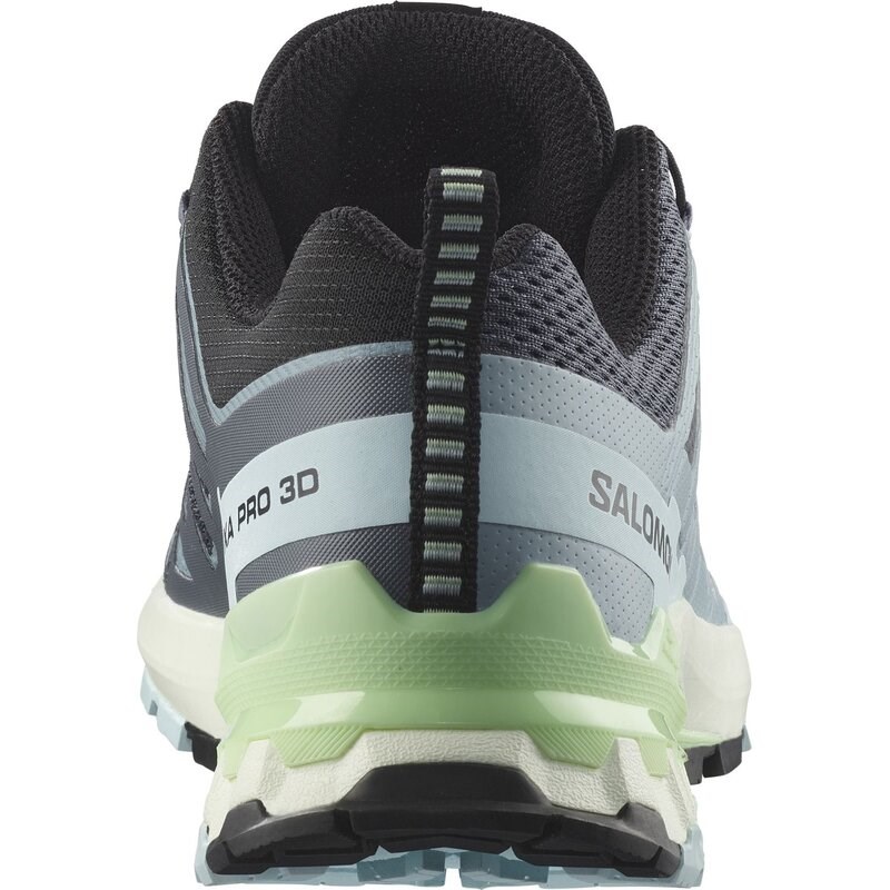 Salomon Damen Trailrunningschuhe SHOES XA PRO 3D V9 W - Turbulenz/Eisiges Aquamarin/Patinagrün