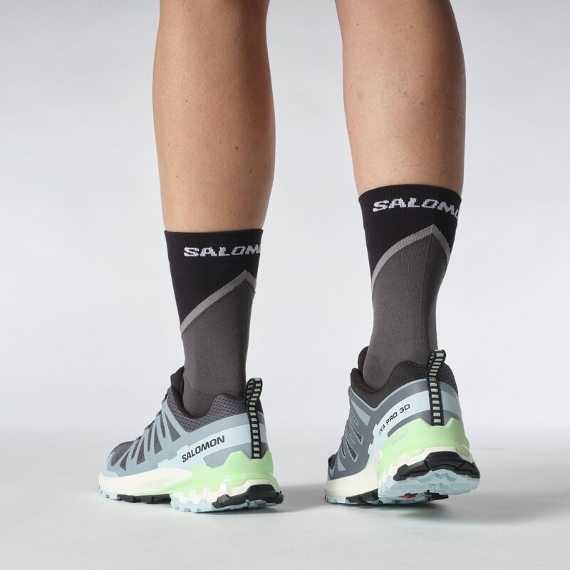 Salomon Damen Trailrunningschuhe SHOES XA PRO 3D V9 W - Turbulenz/Eisiges Aquamarin/Patinagrün