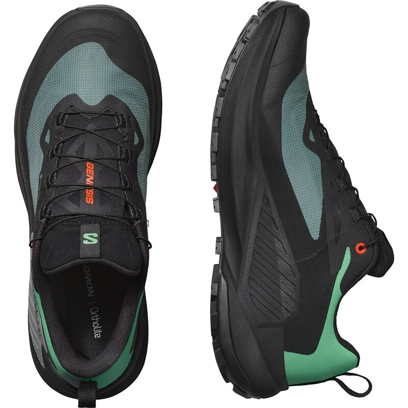 Salomon Herren Trailrunningschuhe SHOES GENESIS GTX - Nordatlantik/Schwarz/Haifischhaut